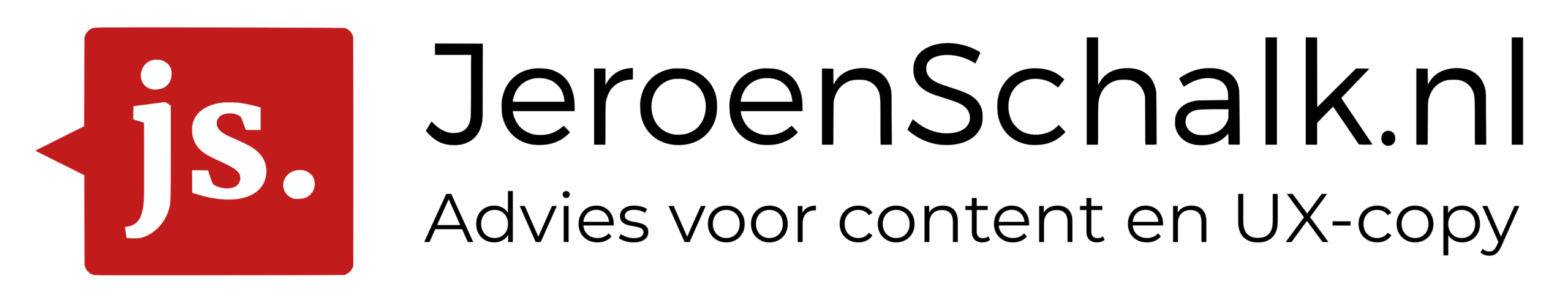 Logo van JeroenSchalk.nl, linkt naar de homepagina.